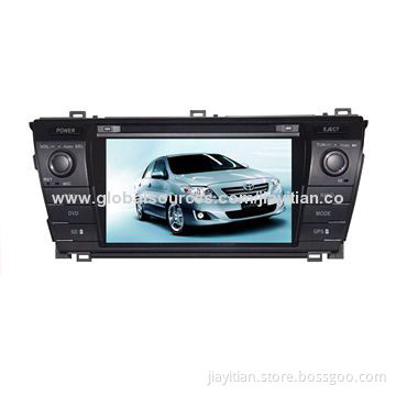 7-inch Car DVD Player/GPS Navigation System for Toyota Corolla/Altis 2014 Support 3G Functions